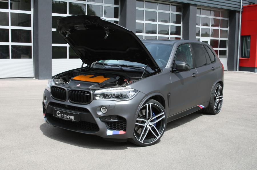 Моторный отсек BMW X5 M Matte Black by G-Power 2016 года  (фото 17 из 22)